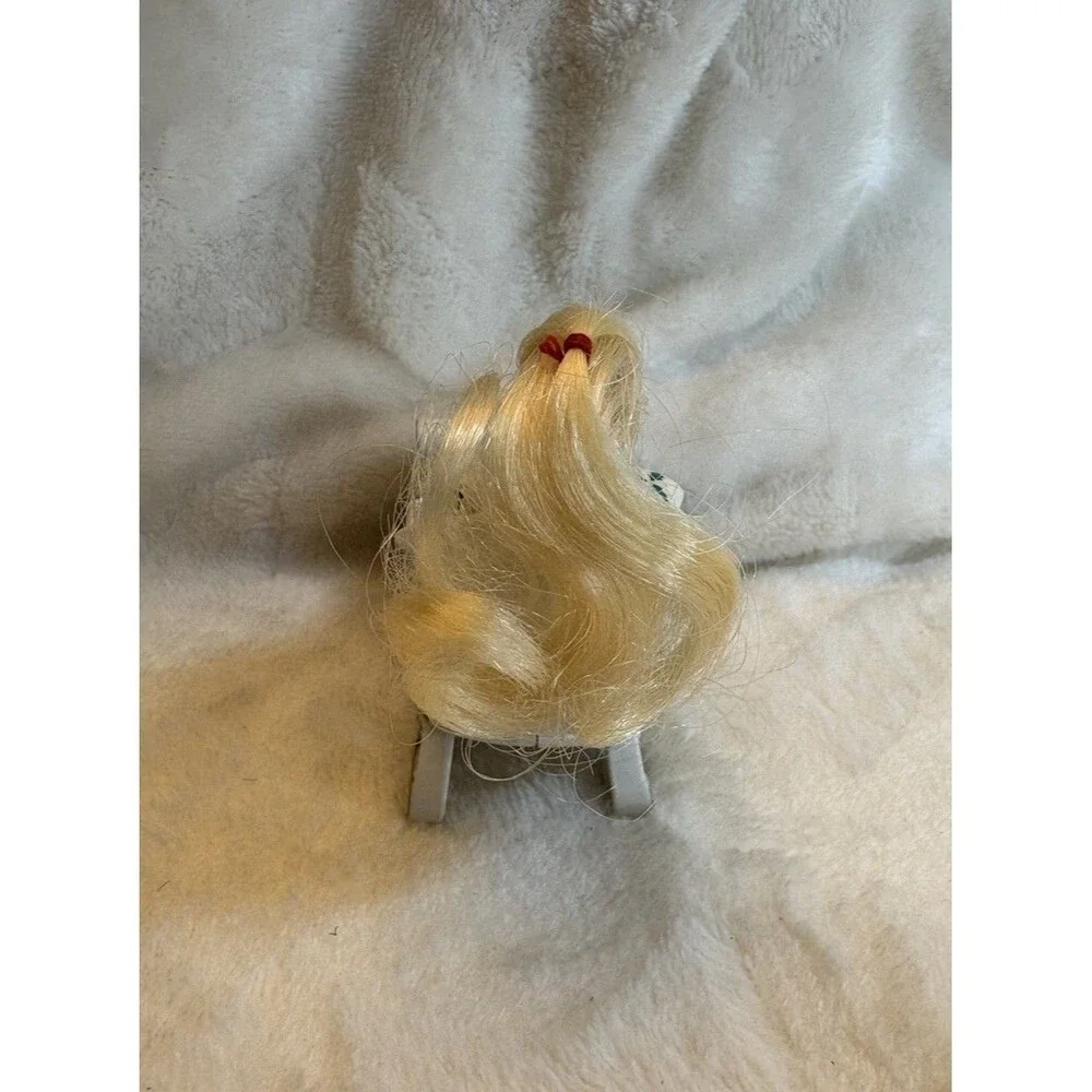 Vintage 1995 Mattel Holiday Barbie In A Sleigh - McDonald’s Toy